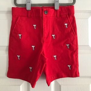 Janie and Jack Peanuts shorts